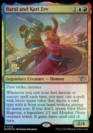Baral and Kari Zev [March of the Machine Prerelease Promos] | Good Games Cannington