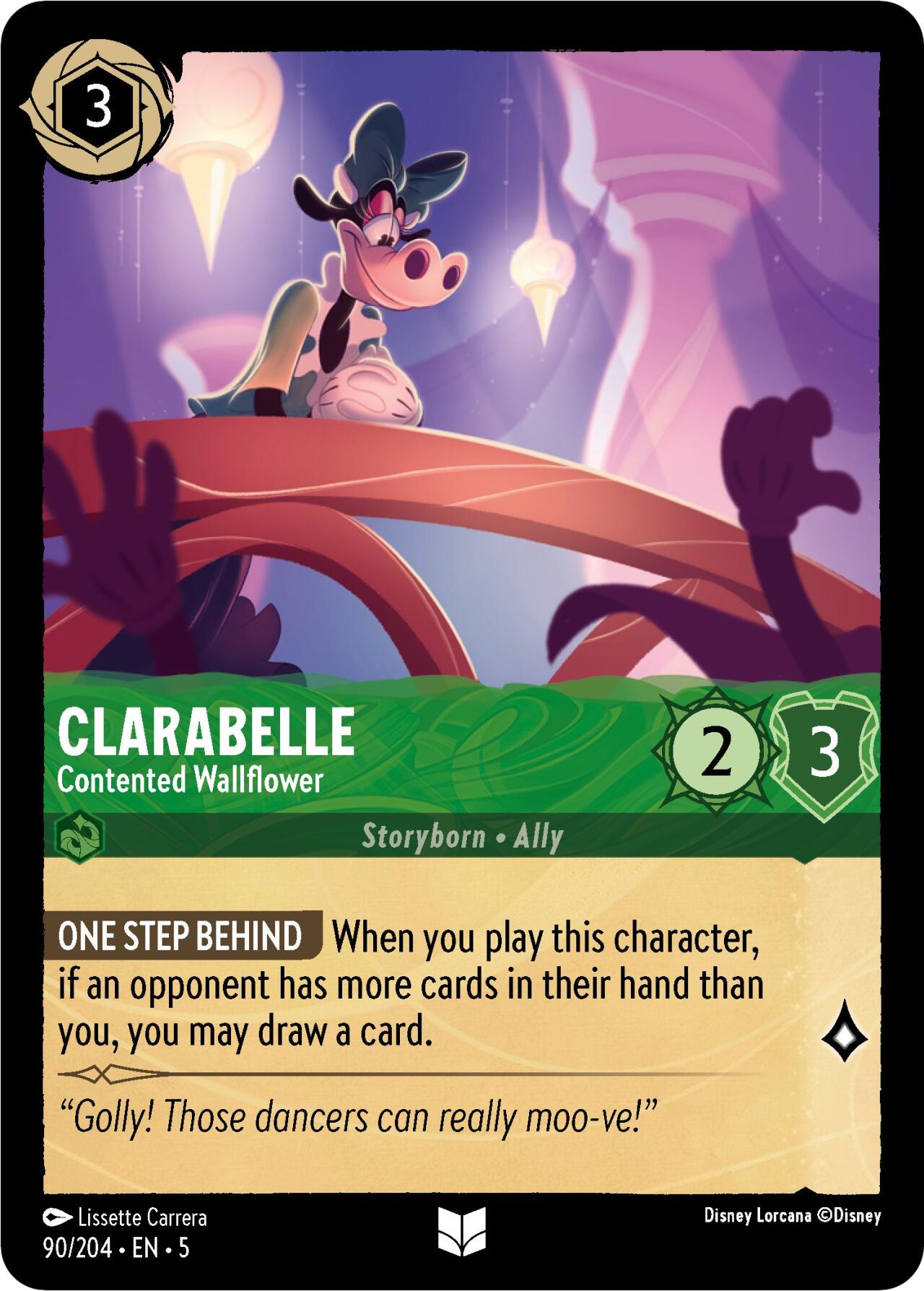 Clarabelle - Contented Wallflower (90/204) [Shimmering Skies] | Good Games Cannington