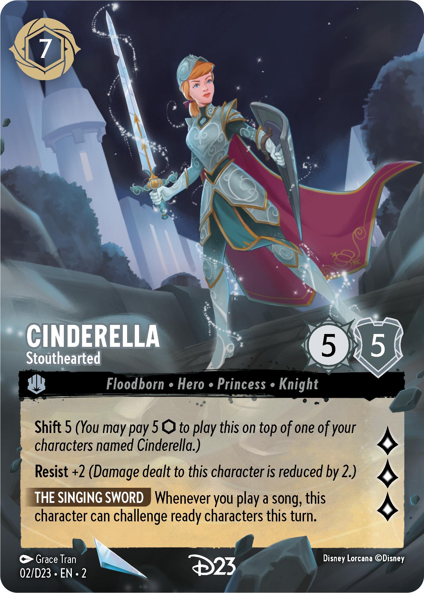 Cinderella - Stouthearted (2) [D23 Promos] | Good Games Cannington
