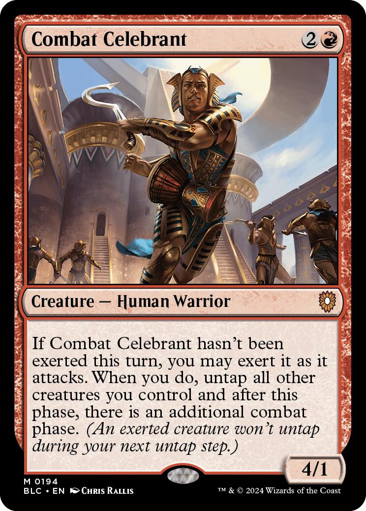 Combat Celebrant [Bloomburrow Commander] | Good Games Cannington