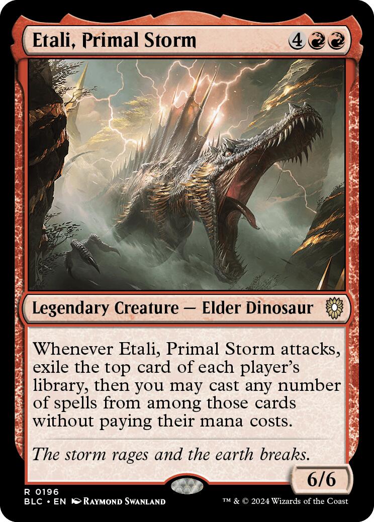 Etali, Primal Storm [Bloomburrow Commander] | Good Games Cannington