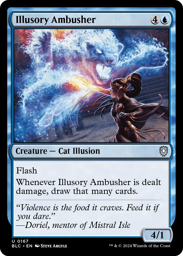 Illusory Ambusher [Bloomburrow Commander] | Good Games Cannington