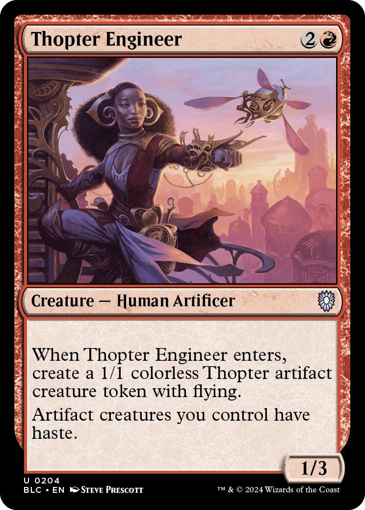 Thopter Engineer [Bloomburrow Commander] | Good Games Cannington