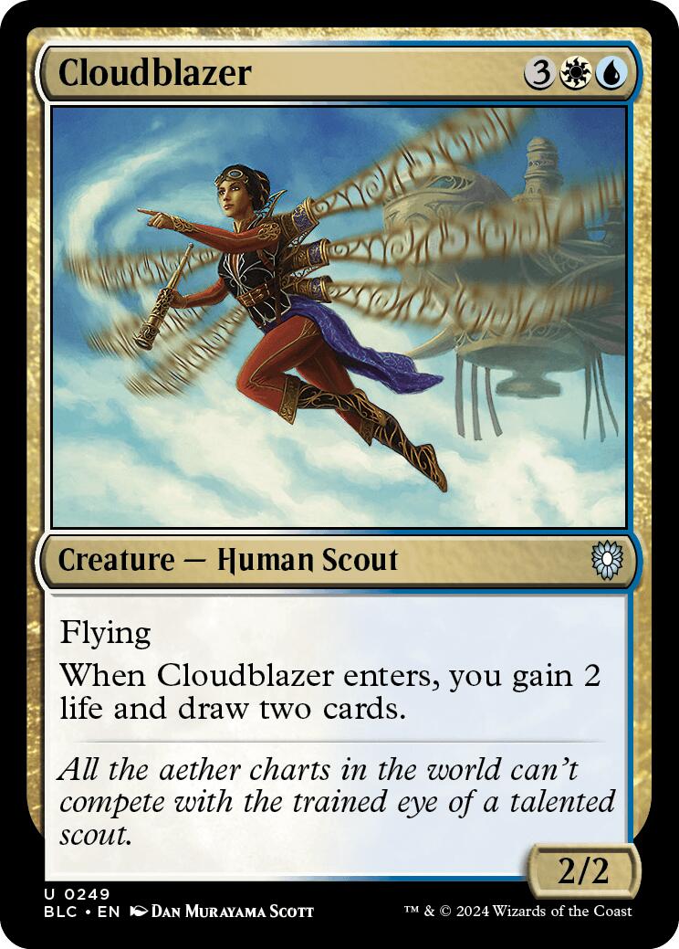 Cloudblazer [Bloomburrow Commander] | Good Games Cannington