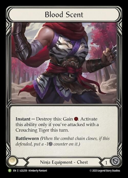 Blood Scent [LGS259] (Promo)  Cold Foil | Good Games Cannington