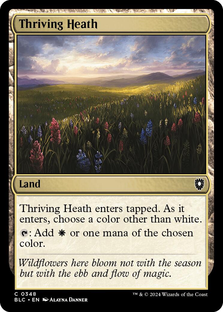 Thriving Heath [Bloomburrow Commander] | Good Games Cannington