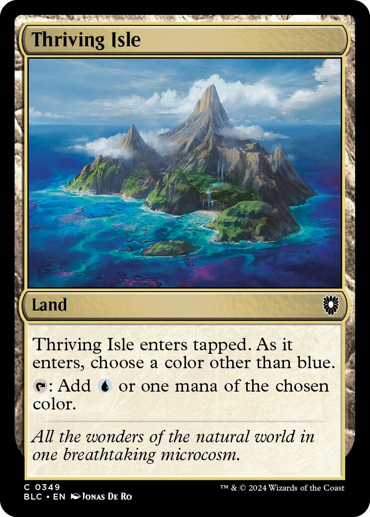 Thriving Isle [Bloomburrow Commander] | Good Games Cannington