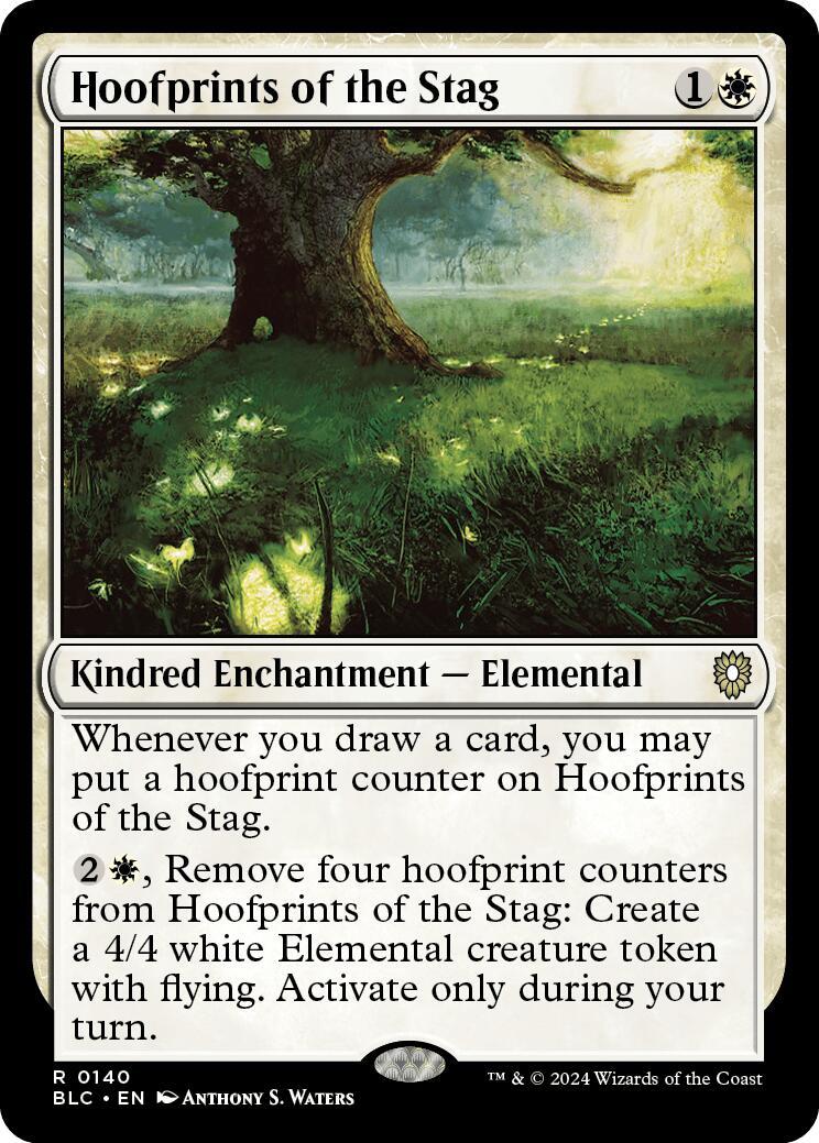 Hoofprints of the Stag [Bloomburrow Commander] | Good Games Cannington