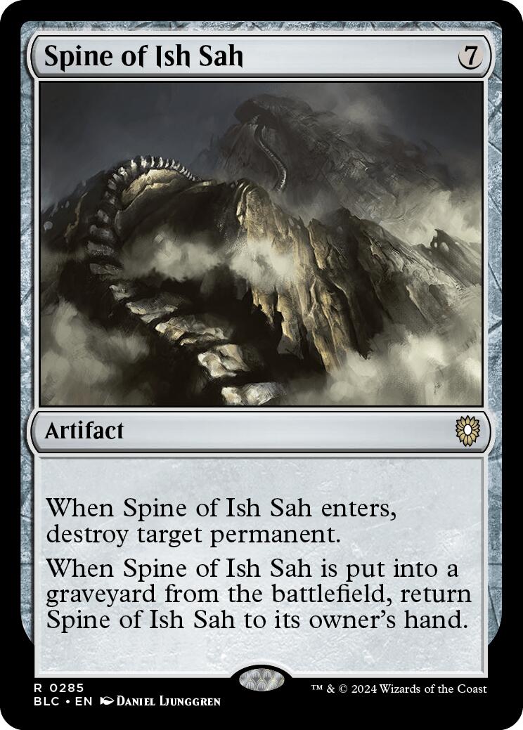 Spine of Ish Sah [Bloomburrow Commander] | Good Games Cannington