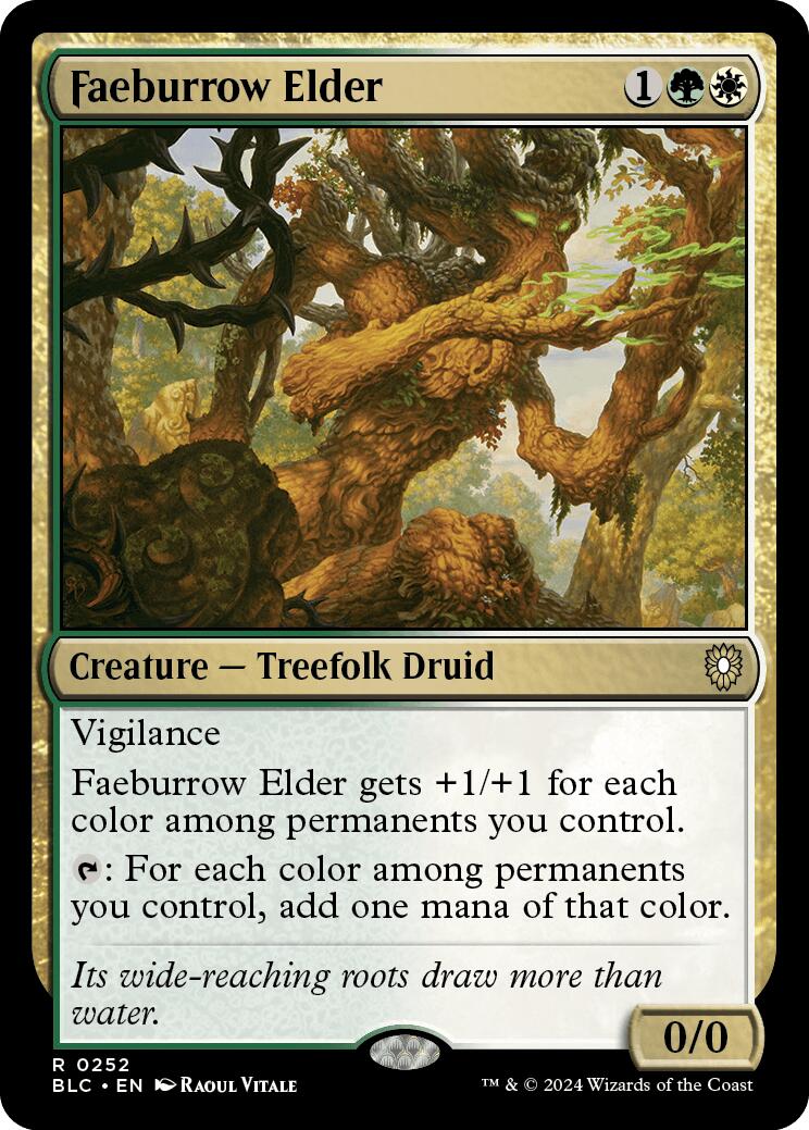 Faeburrow Elder [Bloomburrow Commander] | Good Games Cannington