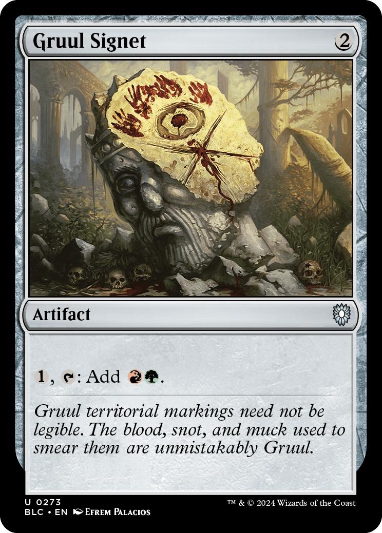 Gruul Signet [Bloomburrow Commander] | Good Games Cannington
