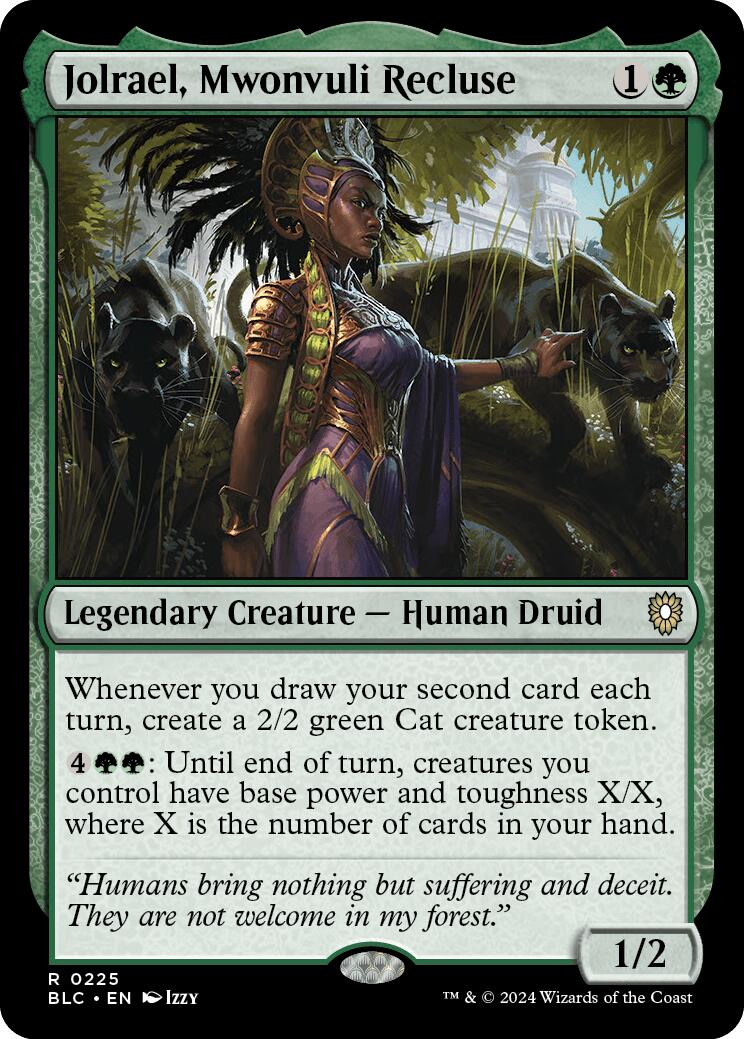 Jolrael, Mwonvuli Recluse [Bloomburrow Commander] | Good Games Cannington