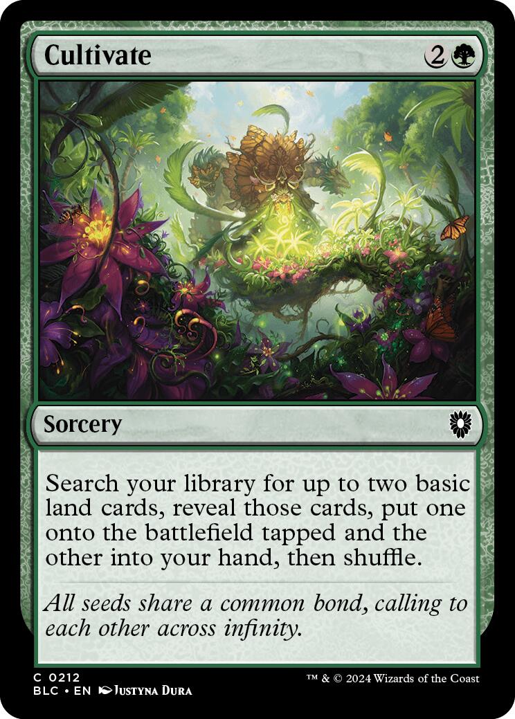 Cultivate [Bloomburrow Commander] | Good Games Cannington