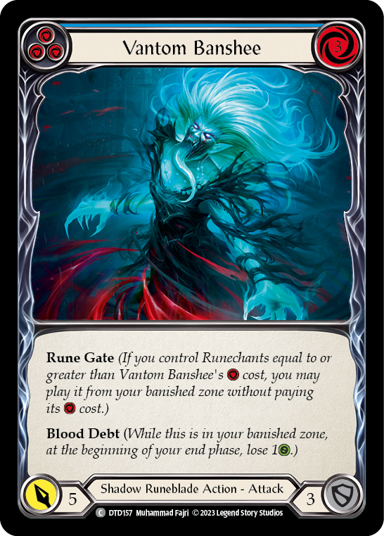 Vantom Banshee (Blue) [DTD157] (Dusk Till Dawn) | Good Games Cannington