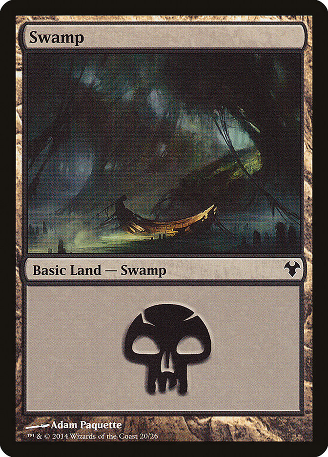 Swamp (20) [Modern Event Deck 2014] | Good Games Cannington