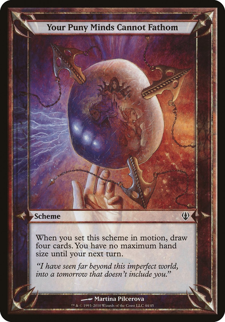 Your Puny Minds Cannot Fathom (Schemes) [Archenemy Schemes] | Good Games Cannington