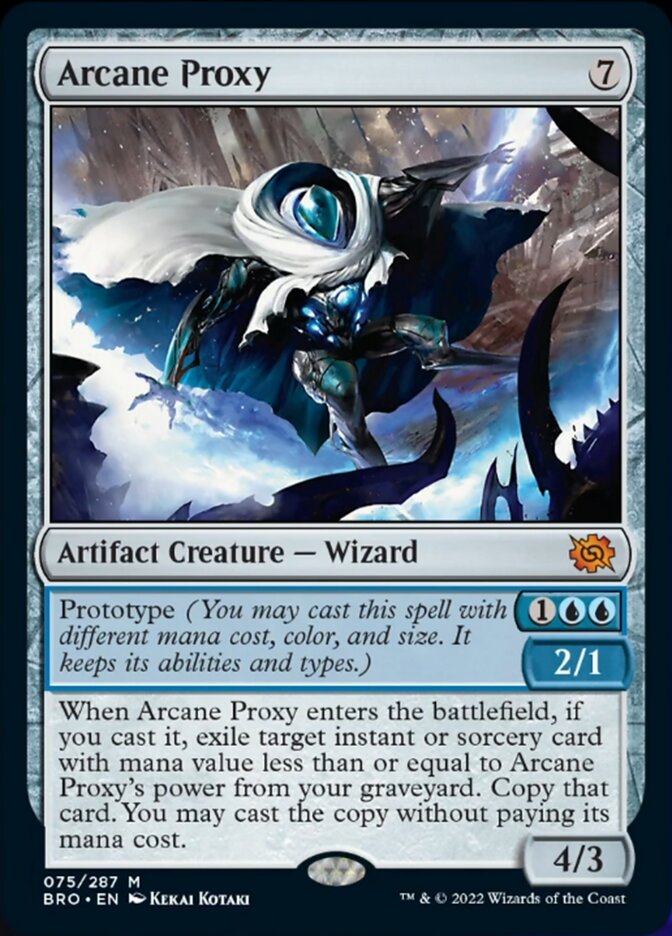 Arcane Proxy (Promo Pack) [The Brothers' War Promos] | Good Games Cannington