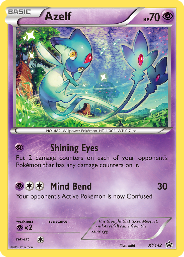Azelf (XY142) [XY: Black Star Promos] | Good Games Cannington