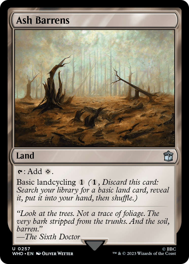 Ash Barrens [Doctor Who] | Good Games Cannington