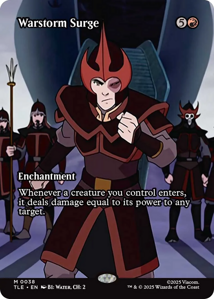 Warstorm Surge (Borderless) [Avatar: The Last Airbender: Eternal-Legal] | Good Games Cannington