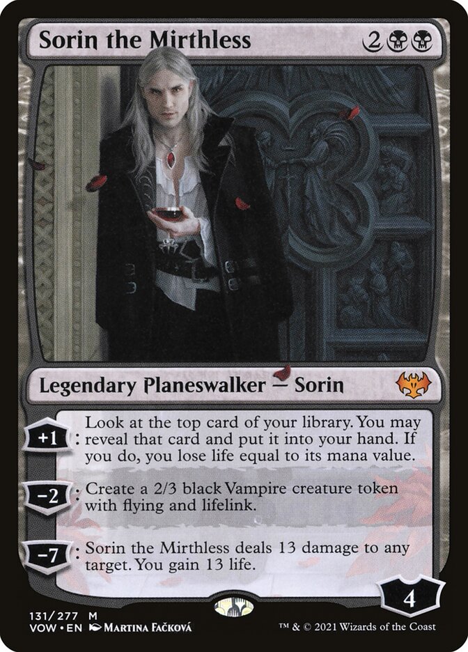 Sorin the Mirthless 131/277 (Innistrad: Crimson Vow)  | Good Games Cannington