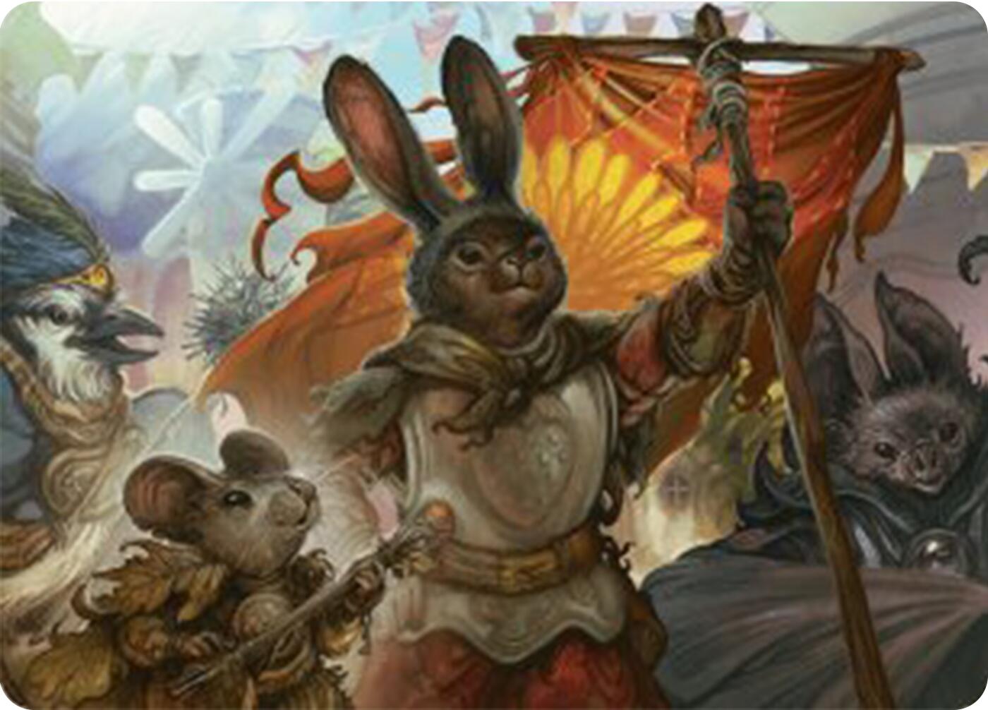Valley Questcaller 2 Art Card [Bloomburrow Art Series] | Good Games Cannington