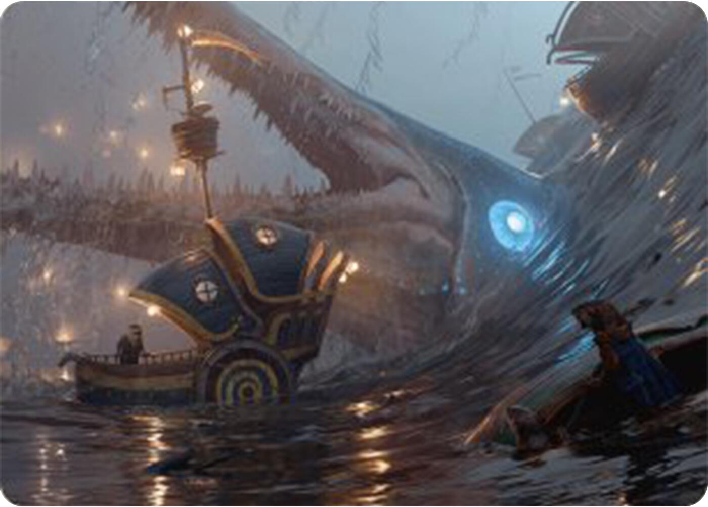 Eluge, the Shoreless Sea Art Card [Bloomburrow Art Series] | Good Games Cannington