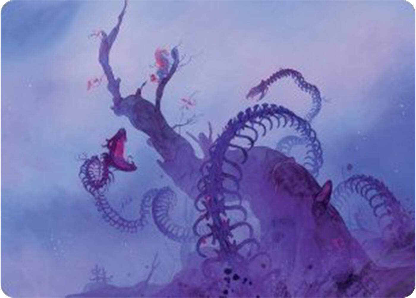 Coiling Rebirth Art Card [Bloomburrow Art Series] | Good Games Cannington