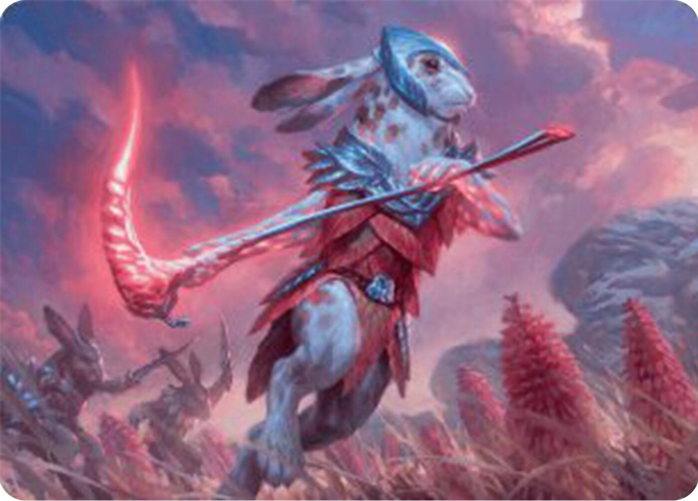 Baylen, the Haymaker Art Card [Bloomburrow Art Series] | Good Games Cannington