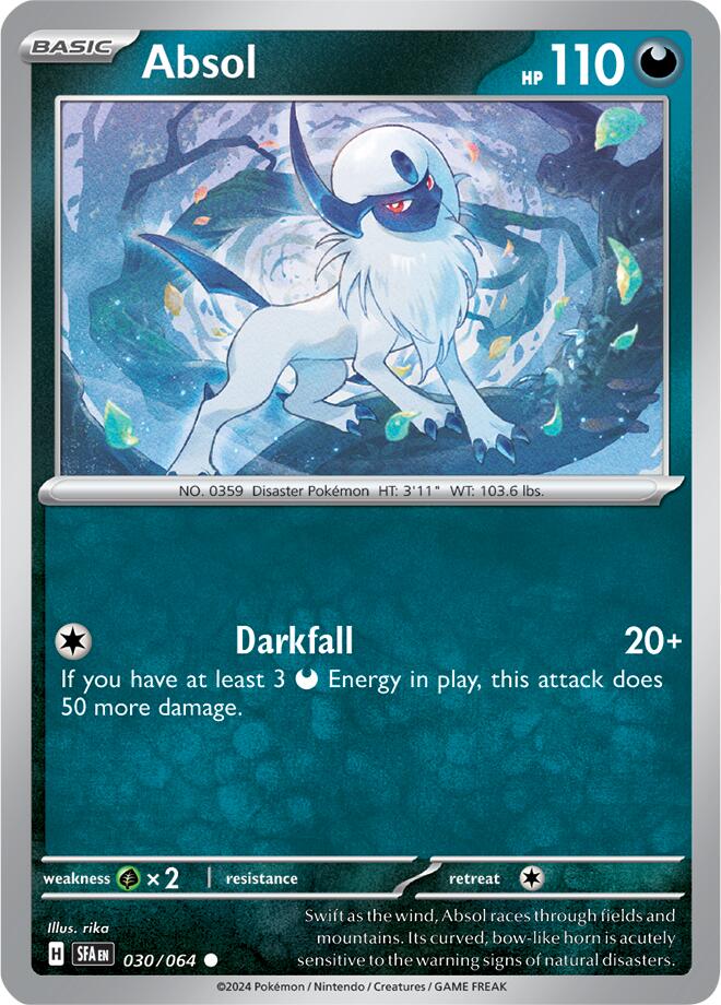 Absol (030/064) [Scarlet & Violet: Shrouded Fable] | Good Games Cannington