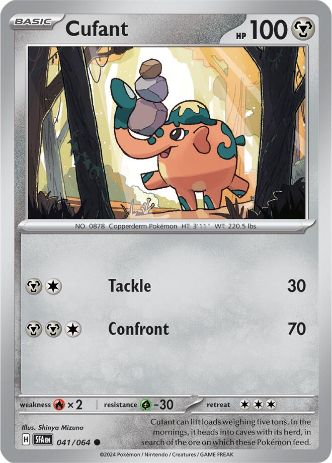 Cufant (041/064) [Scarlet & Violet: Shrouded Fable] | Good Games Cannington