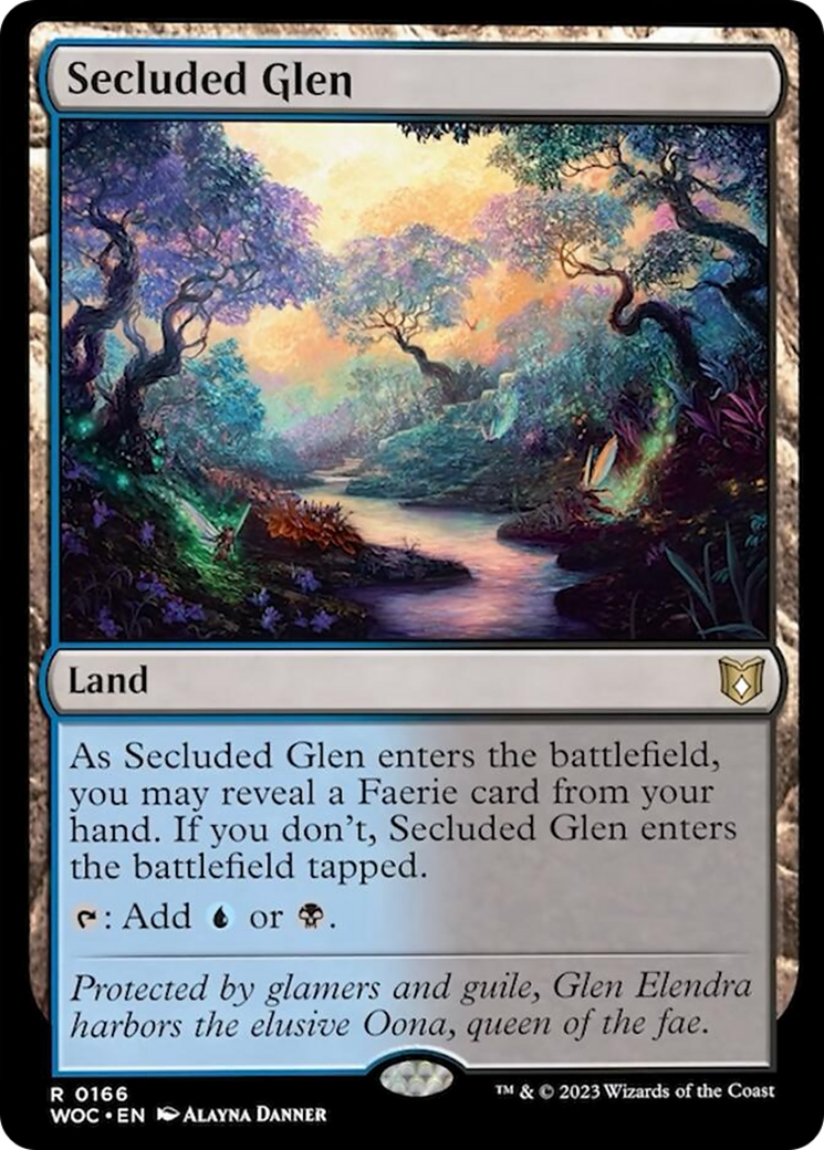 Secluded Glen [Wilds of Eldraine Commander] | Good Games Cannington