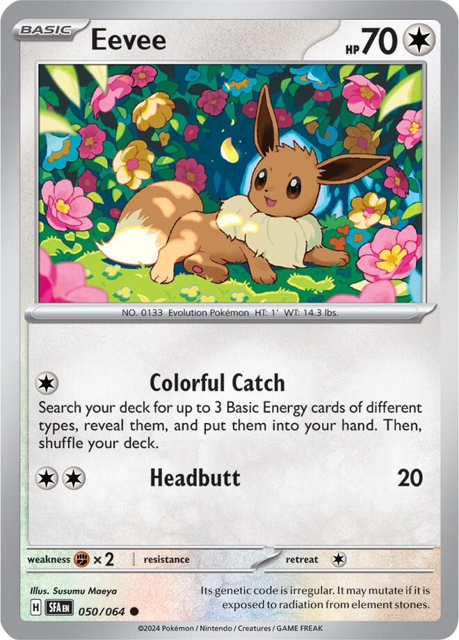 Eevee (050/064) [Scarlet & Violet: Shrouded Fable] | Good Games Cannington