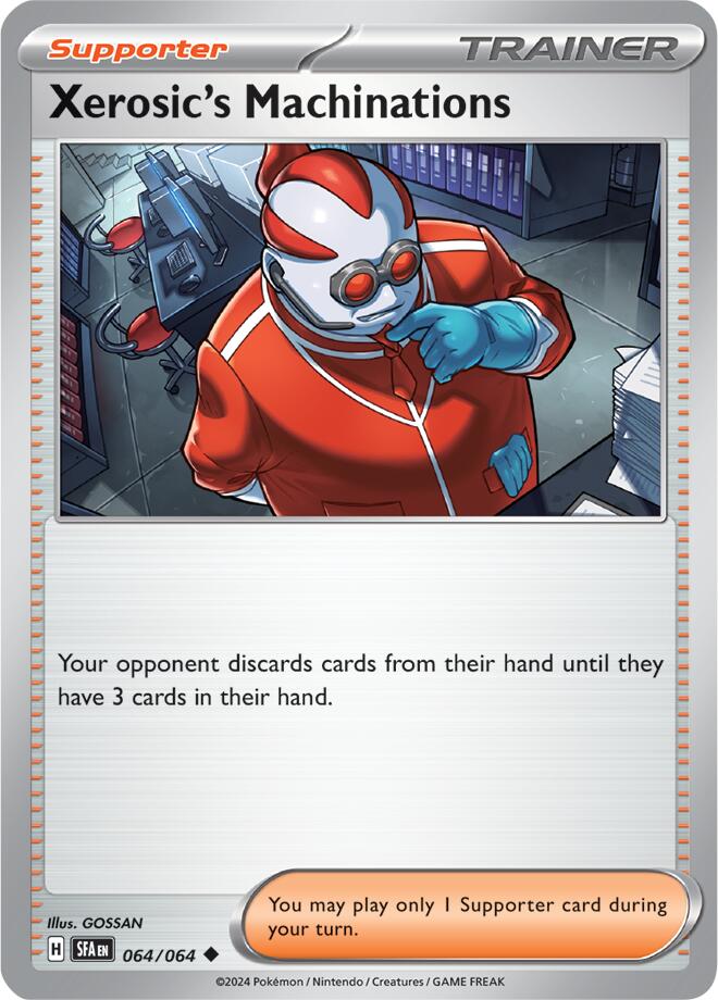 Xerosic's Machinations (064/064) [Scarlet & Violet: Shrouded Fable] | Good Games Cannington