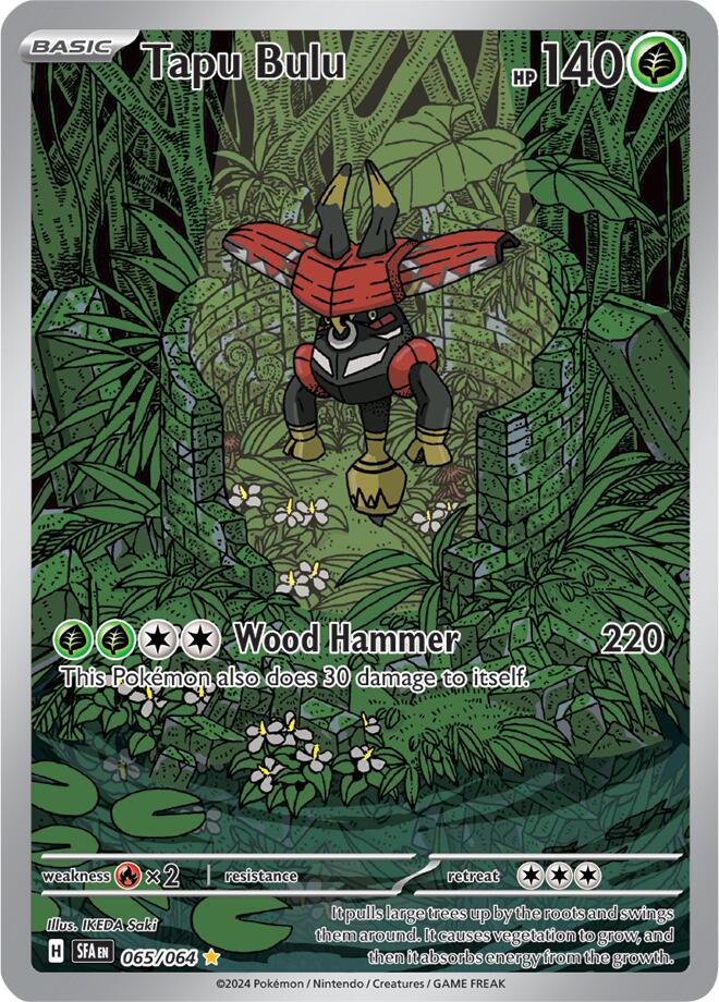Tapu Bulu (065/064) [Scarlet & Violet: Shrouded Fable] | Good Games Cannington