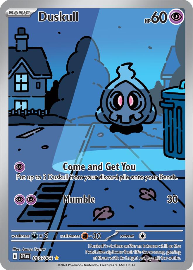 Duskull (068/064) [Scarlet & Violet: Shrouded Fable] | Good Games Cannington