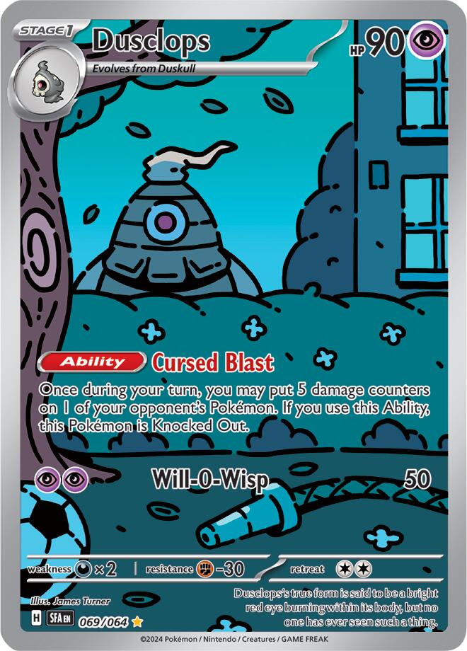 Dusclops (069/064) [Scarlet & Violet: Shrouded Fable] | Good Games Cannington