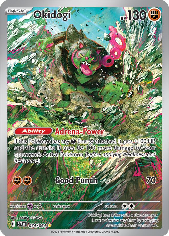 Okidogi (074/064) [Scarlet & Violet: Shrouded Fable] | Good Games Cannington