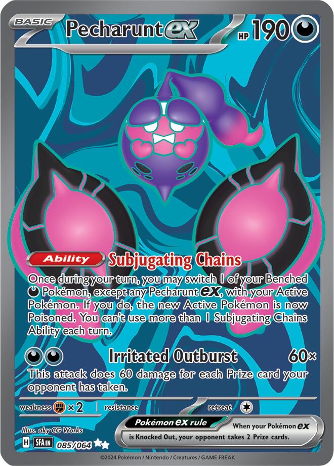 Pecharunt ex (085/064) [Scarlet & Violet: Shrouded Fable] | Good Games Cannington