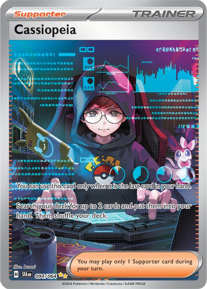 Cassiopeia (094/064) [Scarlet & Violet: Shrouded Fable] | Good Games Cannington