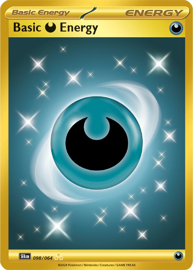 Basic Darkness Energy (098/064) [Scarlet & Violet: Shrouded Fable] | Good Games Cannington