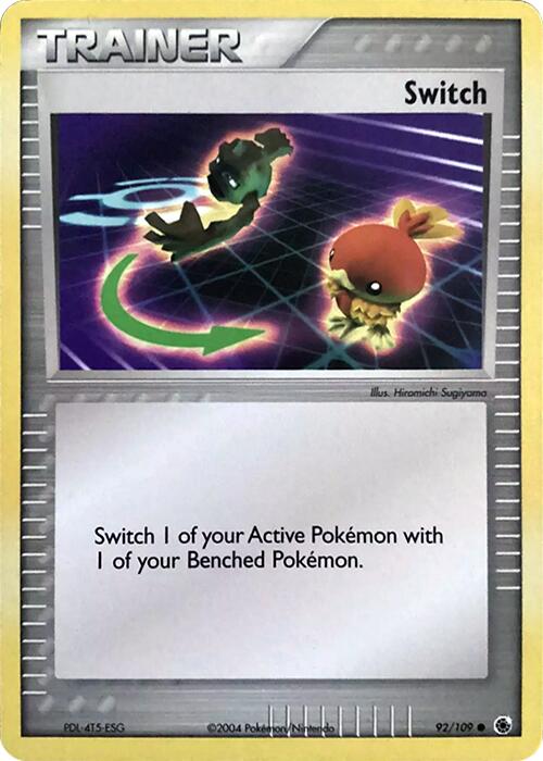 Switch (92/109) (Theme Deck Exclusive) [EX: Ruby & Sapphire] | Good Games Cannington
