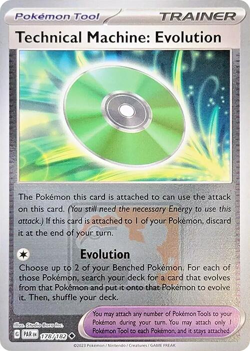 Technical Machine: Evolution (178/182) (2024 League Promo) [League & Championship Cards] | Good Games Cannington