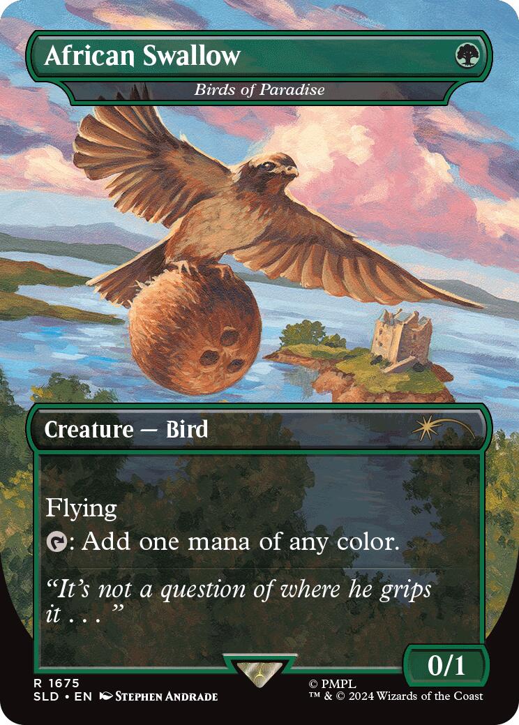 African Swallow - Birds of Paradise [Secret Lair Drop Series] | Good Games Cannington