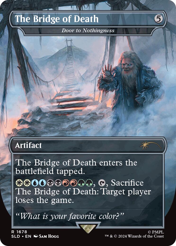 The Bridge of Death - Door to Nothingness [Secret Lair Drop Series] | Good Games Cannington