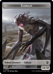 Eldrazi // Clue Double-Sided Token [Bloomburrow Commander Tokens] | Good Games Cannington