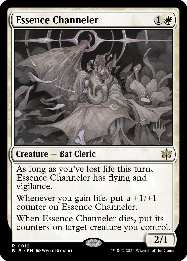 Essence Channeler (Promo Pack) [Bloomburrow Promos] | Good Games Cannington
