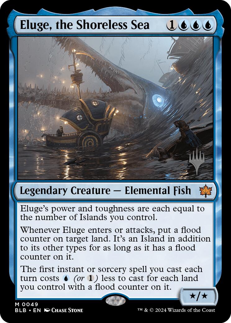 Eluge, the Shoreless Sea (Promo Pack) [Bloomburrow Promos] | Good Games Cannington