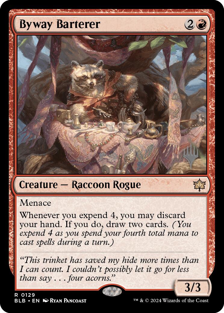 Byway Barterer (Promo Pack) [Bloomburrow Promos] | Good Games Cannington