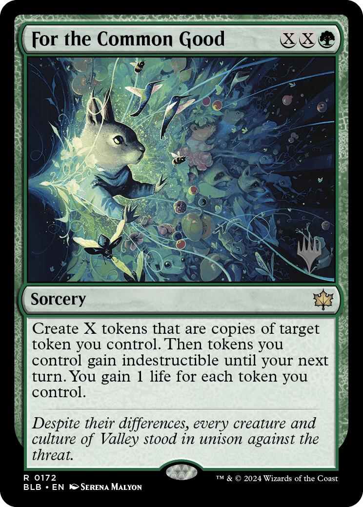 For the Common Good (Promo Pack) [Bloomburrow Promos] | Good Games Cannington